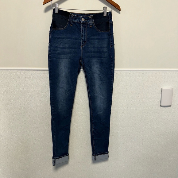 Women's S.O.N.G. Maternity Jeans Size Small Blue - Picture 5 of 11
